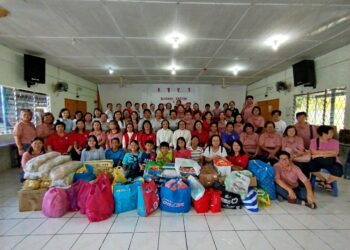 Liga Wanita Bahagian melawat Rumah Kanak-kanak St Theresa, Kota Marudu