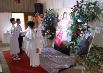 Pesta Kerahiman Ilahi mendapat sambutan hangat di Paroki St Edmund Kota Belud